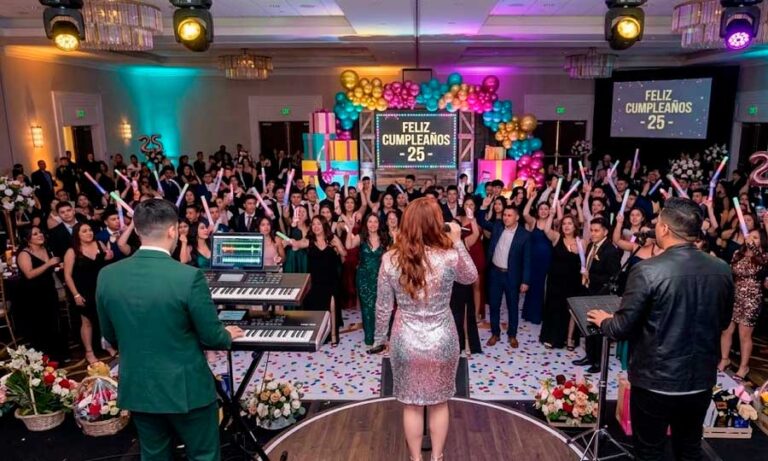 Orquesta digital en San Isidro